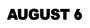 August 6 LLC logo